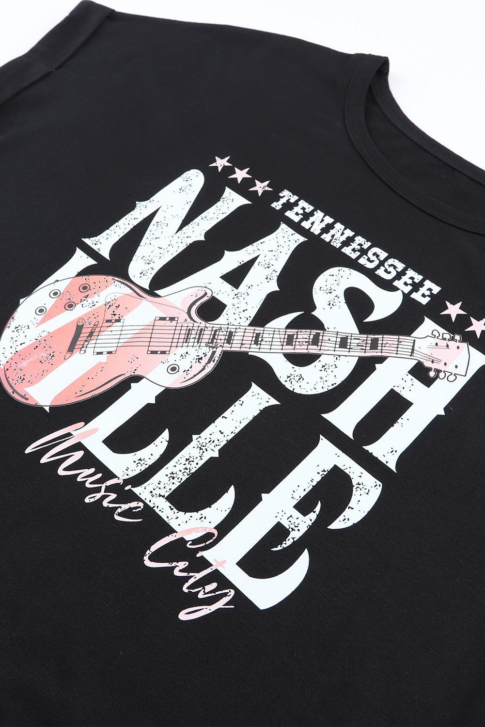 Nashville Music Fest T-Shirt Dress Mini Dresses MyDresses 
