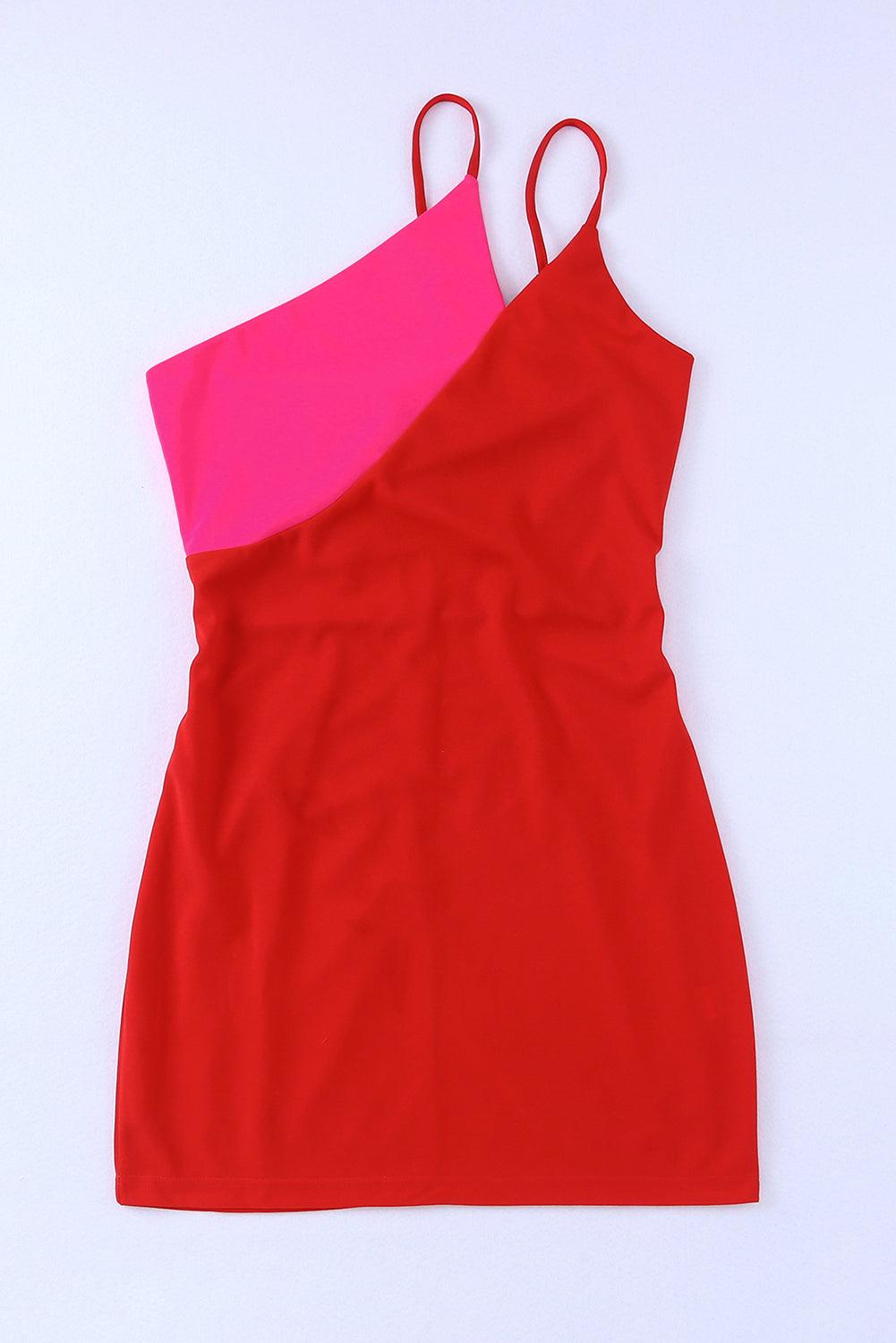 One Shoulder Cut-out Bodycon Dress Mini Dresses MyDresses 